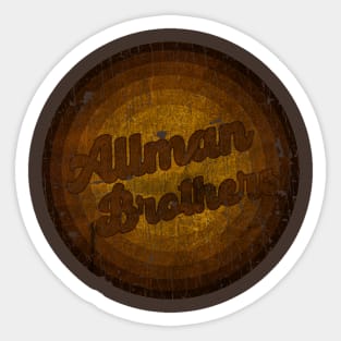 Vintage Style  -Allman Brothers Sticker